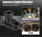 Audi S4 / S5 / A6 / Q7 / SQ5 3.0 TFSI & VW Golf MK5 GTI BYD Engine Walnut Blaster Carbon Cleaning Adapter (Billet Aluminum)