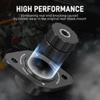 BMW 3 Series E30 E36 E46 / Z3 / Z4 E85 Complete Rear Upper 85A Polyurethane Shock Mounting Kit 10mm 1986 - 2008