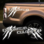 Claw Style Truck Bed Side Decal | Universal Pickup Body Vinyl Graphic