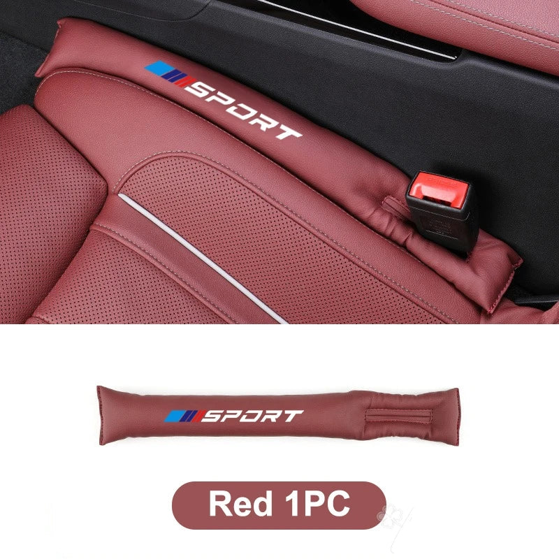 BMW Car Seat Gap Filler Strip Soft Leather Spacer Pads for E30 / E34 / E36 / E46 / E53 / E60 / E87 / E90 / F10 / F30