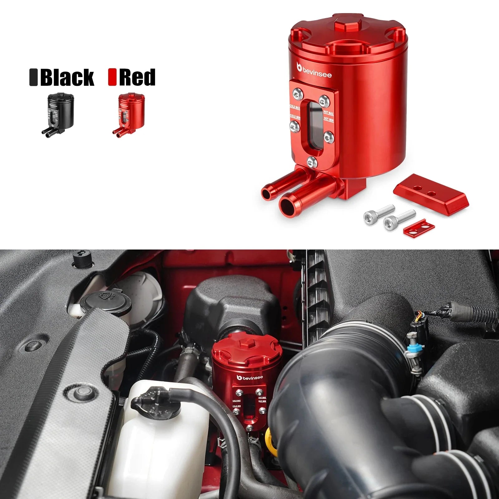Toyota 4Runner & FJ Cruiser Billet Aluminium Power Steering Reservoir 2010 - 2024 (Replaces 44360-60321)
