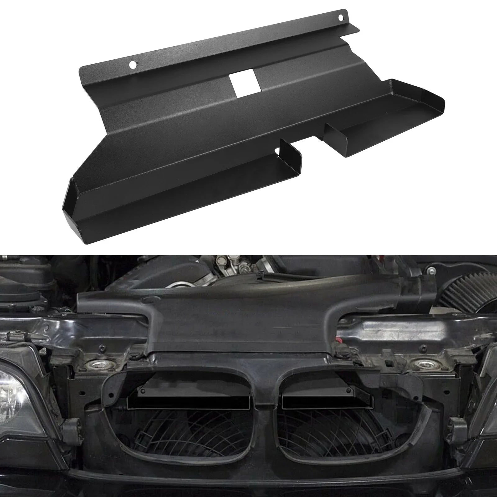 Air Intake Scoop for BMW E46 3 Series (1999-2006) – Aluminum Cold Air Duct