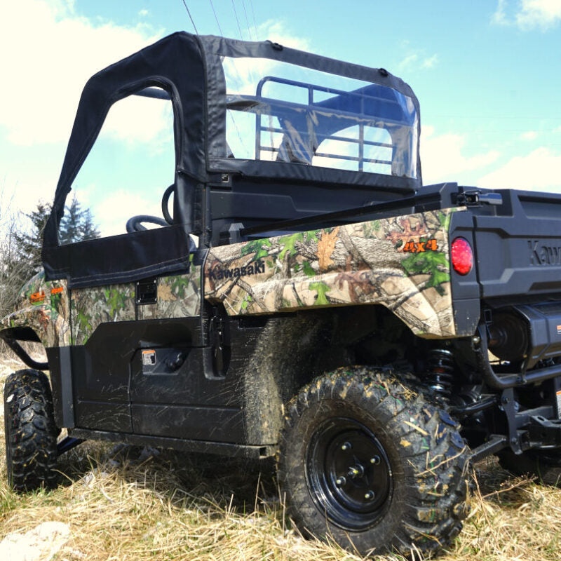 Seizmik 15-22 Kawasaki Mule Pro FX Soft Doors w/ Zippers Kit