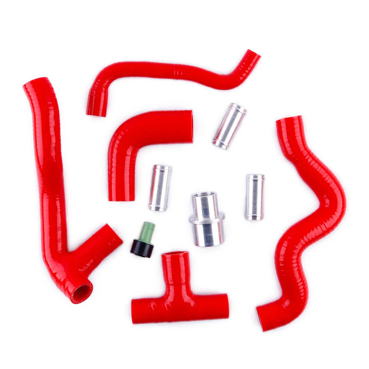 VW Golf MK4 / Jetta MK4 / Bora & Audi A3 8L 1.8T AUM / AUQ Silicone Crankcase Breather Hose Kit 1998 - 2006 (5-Piece Set)