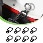 Trunk Cargo Tie-Down D-Ring Quick Release Fastener Clip for Jeep Wrangler JL/JK/TJ | Surface Mount