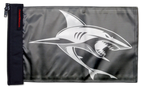 Shark 12"x18" Forever Wave Flag for Golf Carts