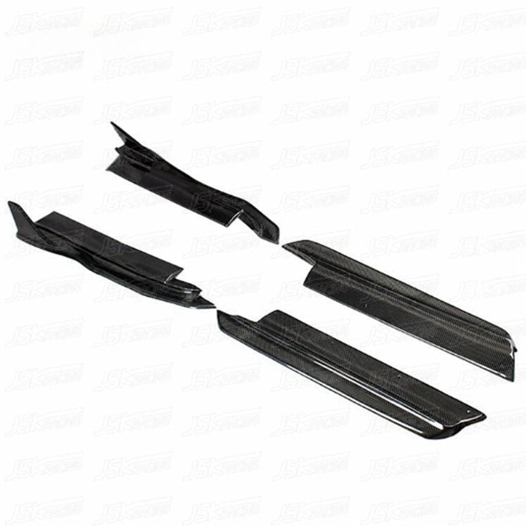 A S Style Carbon Fiber Side Skirts for Porsche Cayman 718 16-18 - Bull Boost Performance