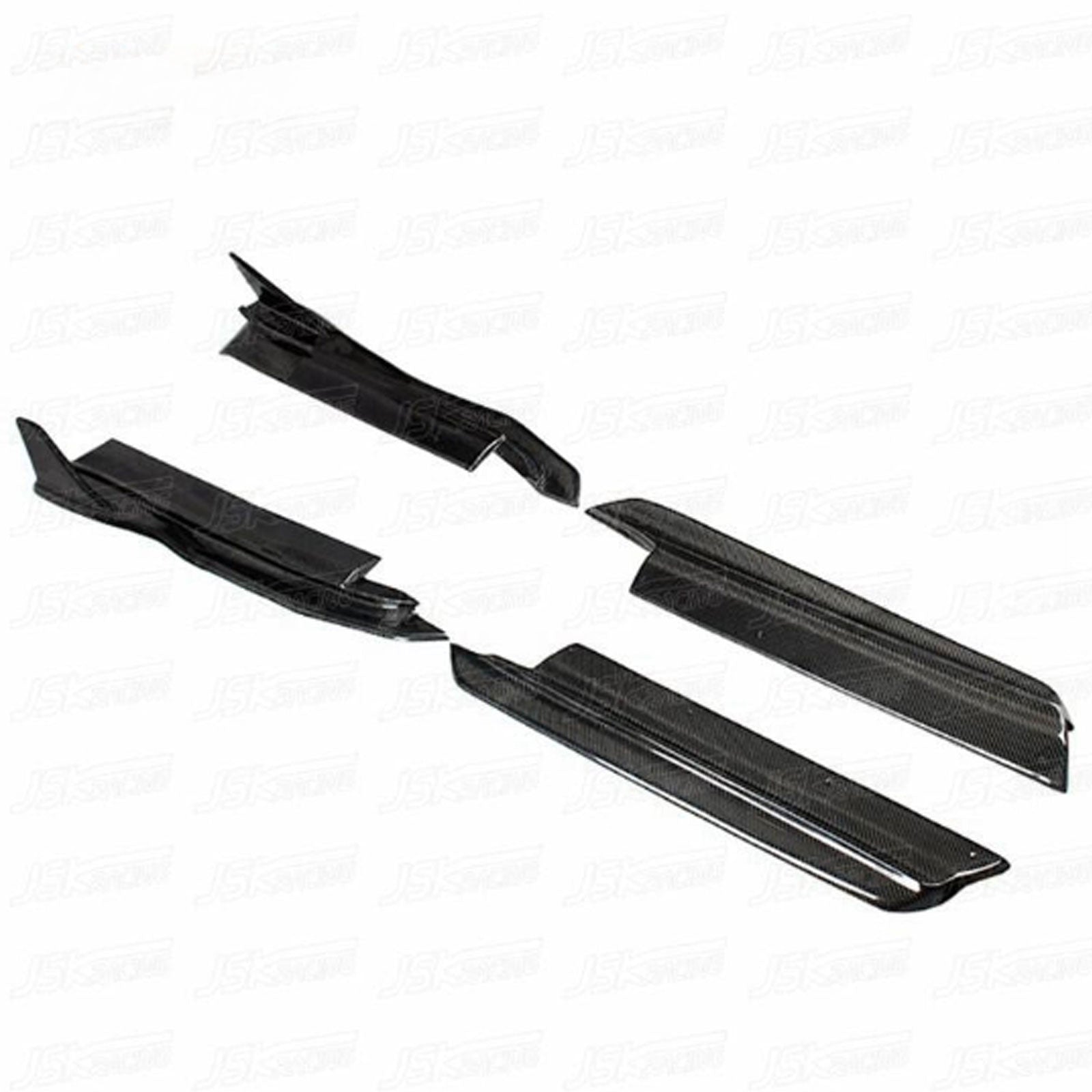 A S Style Carbon Fiber Side Skirts for Porsche Cayman 718 16-18 - Bull Boost Performance