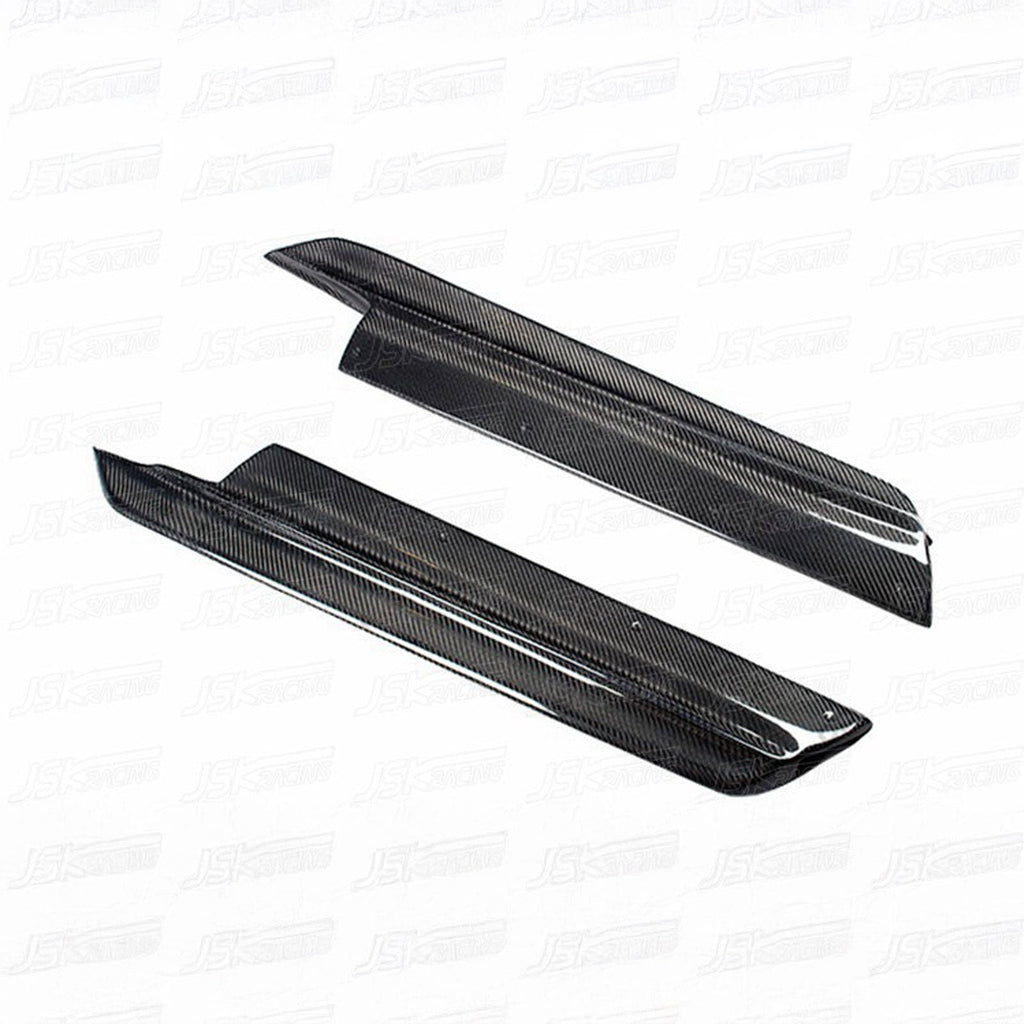 A S Style Carbon Fiber Side Skirts for Porsche Cayman 718 16-18 - Bull Boost Performance