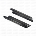 A S Style Carbon Fiber Side Skirts for Porsche Cayman 718 16-18 - Bull Boost Performance
