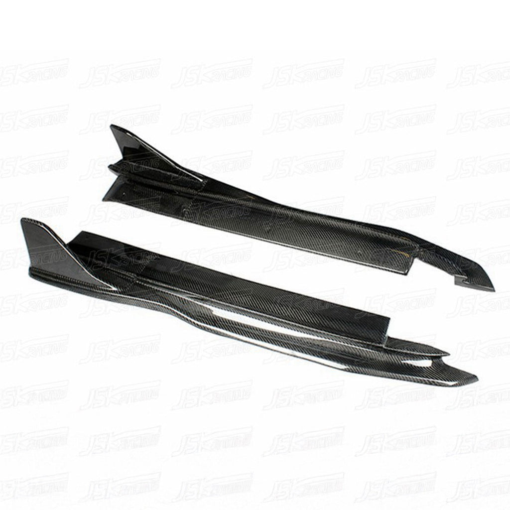 A S Style Carbon Fiber Side Skirts for Porsche Cayman 718 16-18 - Bull Boost Performance