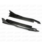 A S Style Carbon Fiber Side Skirts for Porsche Cayman 718 16-18 - Bull Boost Performance