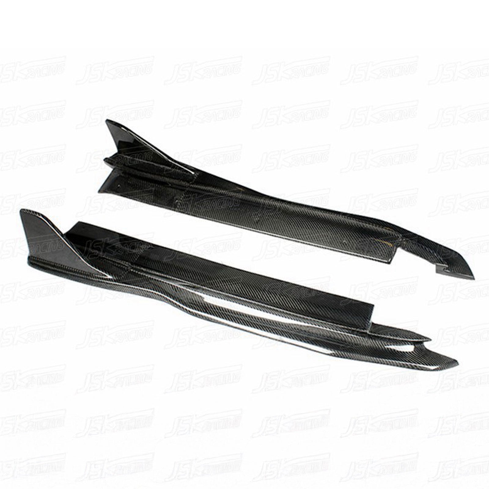 A S Style Carbon Fiber Side Skirts for Porsche Cayman 718 16-18 - Bull Boost Performance