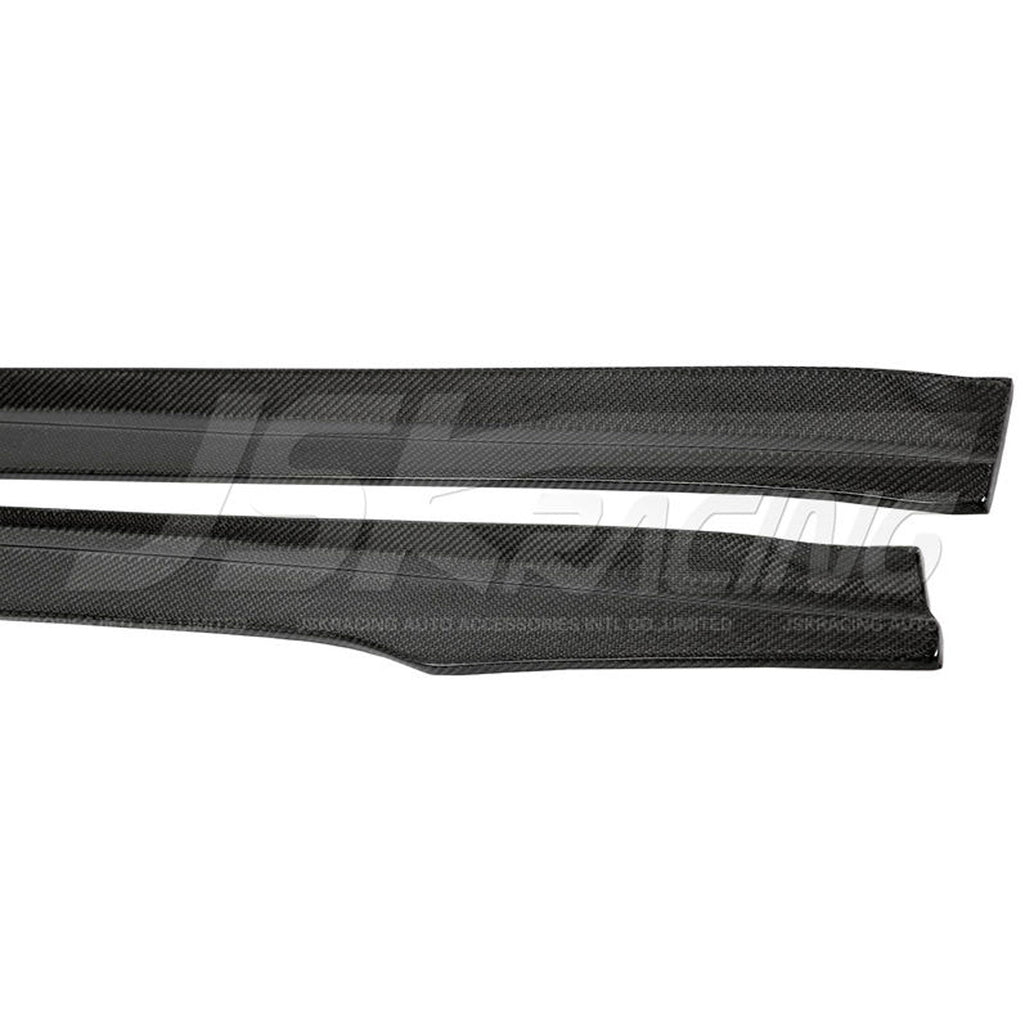 Carbon Fiber Side Skirts Underboard for Porsche Cayman 981 13-15 - Bull Boost Performance
