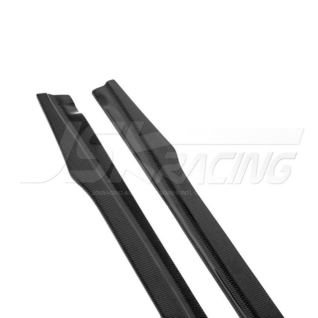 Carbon Fiber Side Skirts Underboard for Porsche Cayman 981 13-15 - Bull Boost Performance