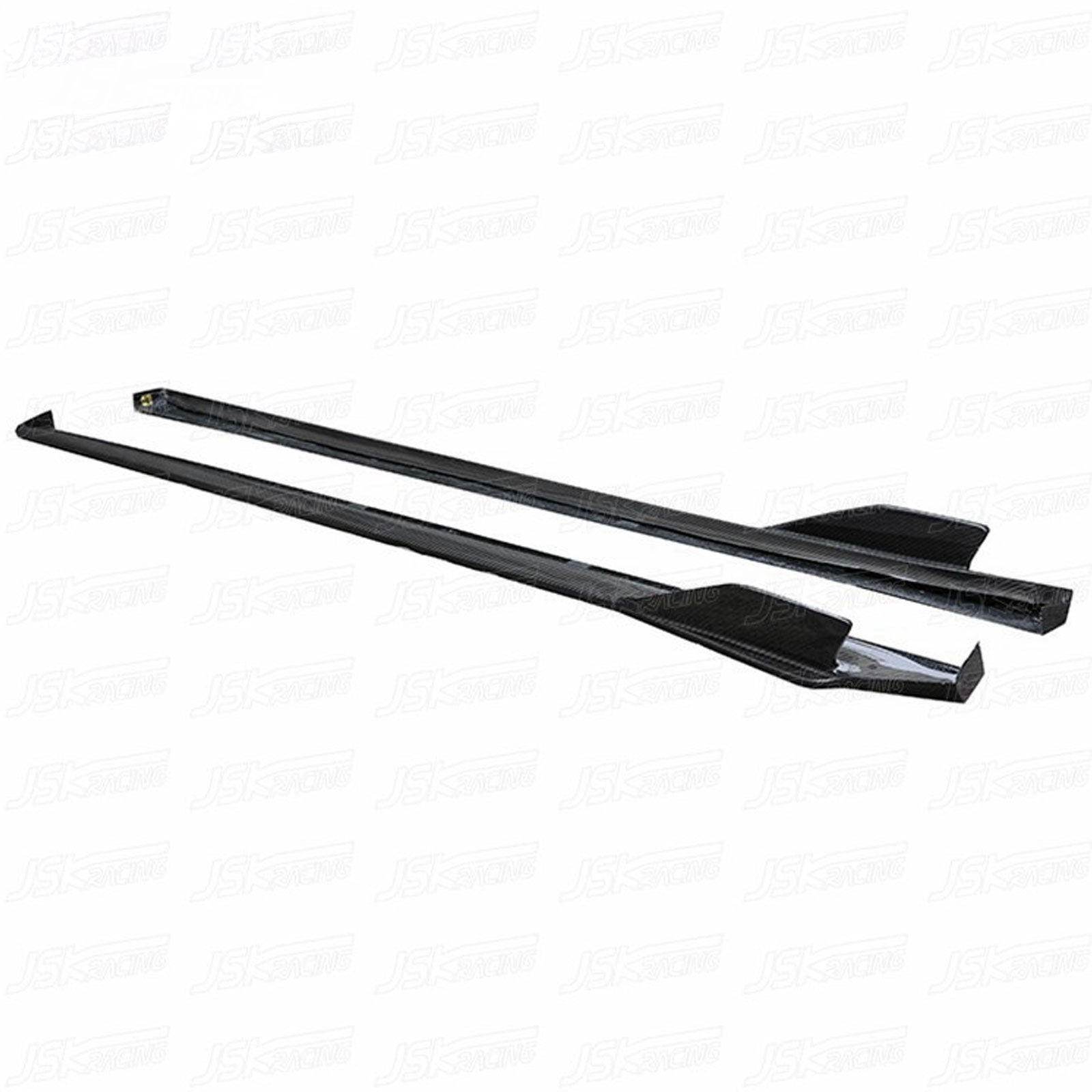 Carbon Fiber Side Skirts Extensions for Porsche Cayman 718 16-19 - Bull Boost Performance