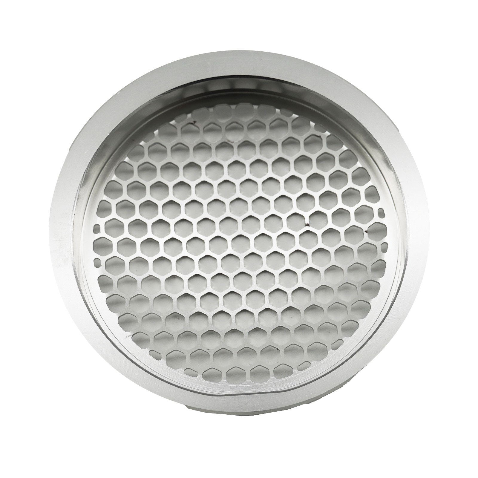 Silver Billet 4" Inch Turbo Inlet Guard Velocity Stack Adapter Bellmouth Intake Hex - Bull Boost Performance