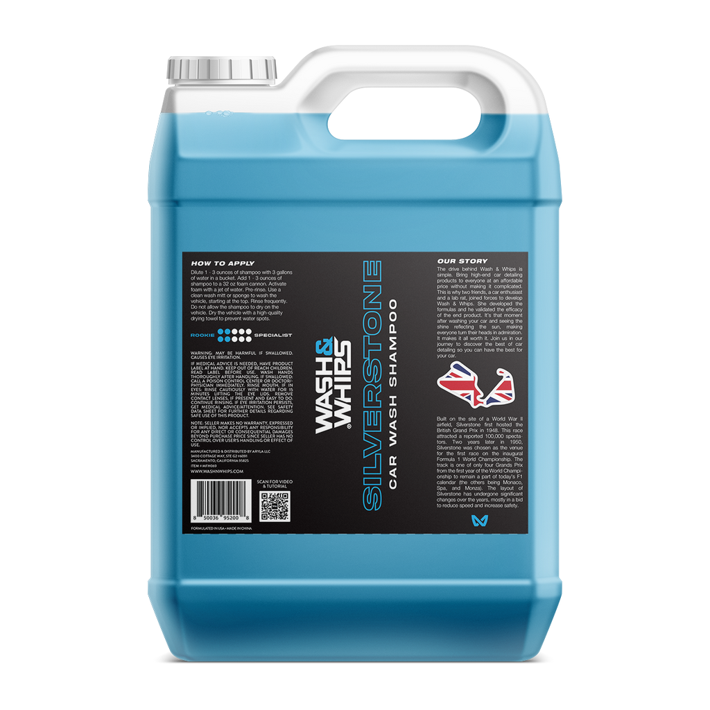 WASH&WHIPS Silverstone Car Wash Shampoo