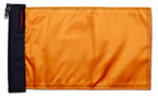 Solid Color Orange 12"x18" Forever Wave Flag for Jeep Wrangler YJ 1986-1995