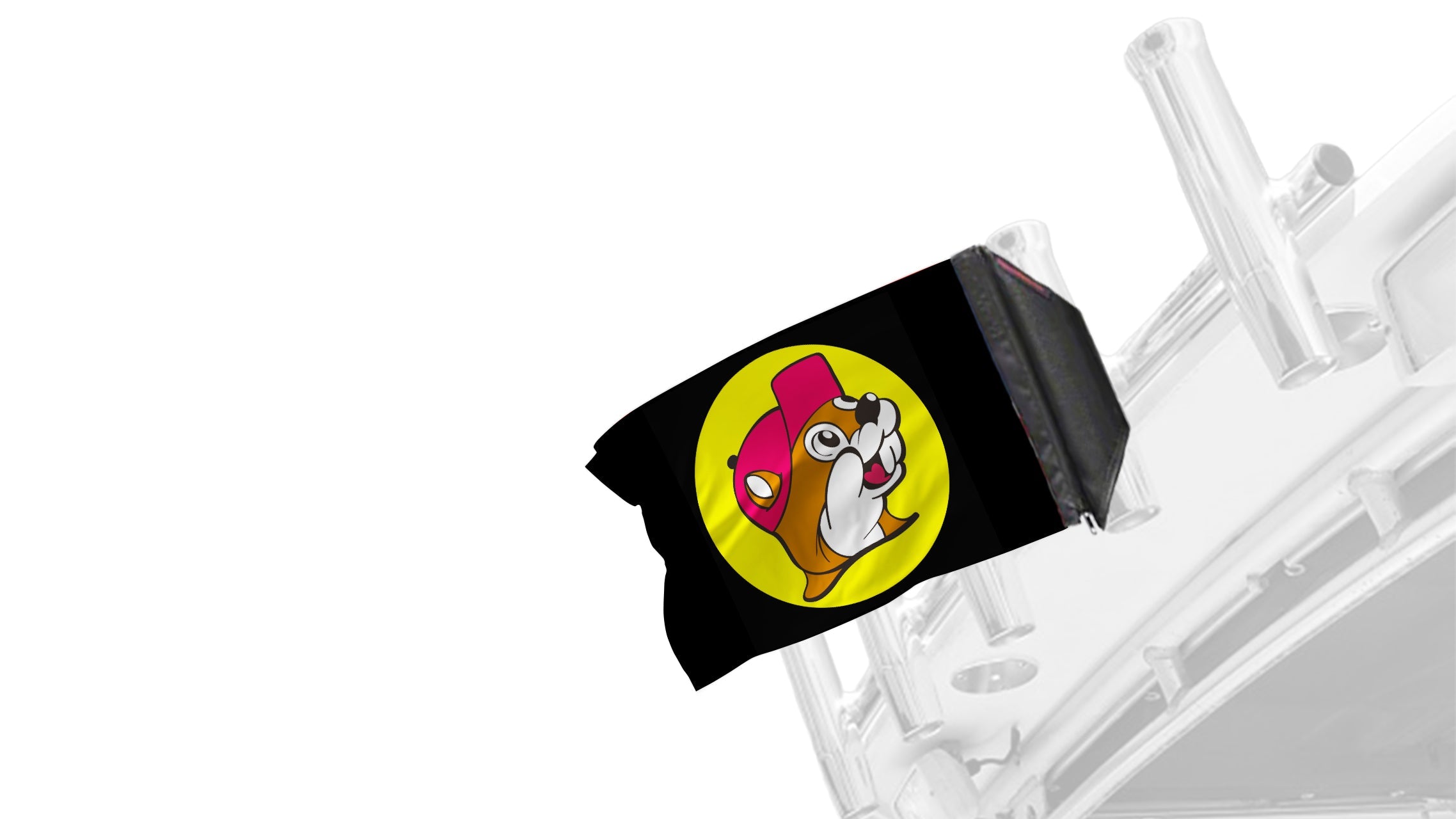 Buc-ees 12"x18" Forever Wave Flag