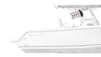 City of Chicago 12"x18" Forever Wave Flag for Boats