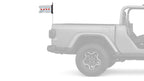 City of Chicago 12"x18" Forever Wave Flag for Jeep Wrangler LJ 2003-2006
