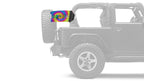 Grateful Dead Dancing Bears 12"x18" Forever Wave Flag for Jeep Wrangler YJ 1986-1995