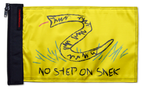 No Step On Snek 12"x18" Forever Wave Flag for Jeep Wrangler YJ 1986-1995
