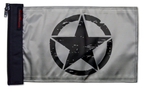 Oscar Mike 12"x18" Forever Wave Flag for Jeep Wrangler JK 2-Door 2007-2018