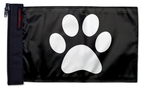 Paw Print 12"x18" Forever Wave Flag for Jeep Wrangler JLU 4-Door 2018-Present