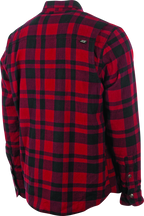 Speed and Strength Black 9 2.0 Moto Shirt Red - Small