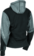 Speed and Strength Cat Outa Hell Hoody Grey/Black Womens - XS
