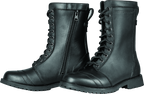 Speed and Strength Fast Times Leather Boots Black Womens Size - 6