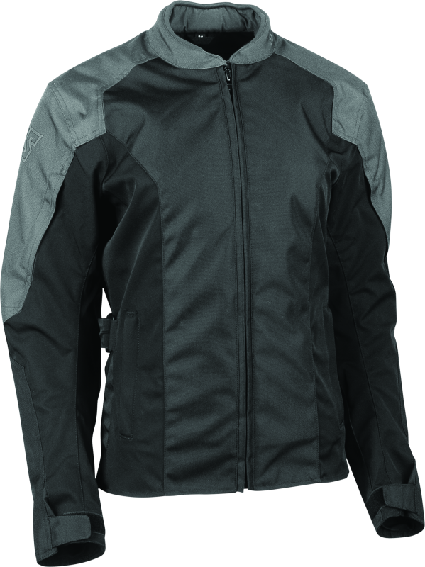 Speed and Strength Mad Dash Jacket Womens Black/Grey - Large
