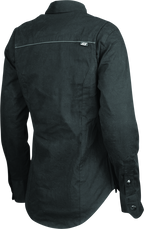 Speed and Strength Speed Society Armored Moto Shirt Black Womens - XS