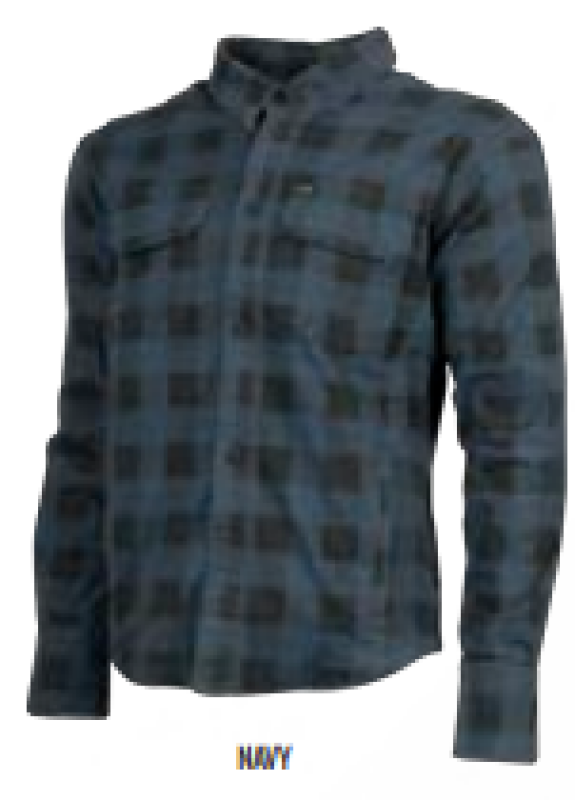 Speed and Strength True Grit Armored Motoshirt Navy/Black - 3XL