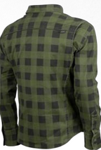 Speed and Strength True Grit Armored Motoshirt Olive/Black - Large