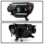 Spyder 12-15 Toyota Tacoma High-Power LED Module Headlights