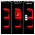 Spyder 18-20 Ford F150 w/ Rear Blind Spot LED Tail Lights - Black (ALT-YD-FF15018BS-LED-BK)
