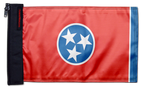 State Flag Tennessee 12"x18" Forever Wave Flag for Jeep Wrangler JK 2-Door 2007-2018