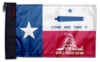 State Flag Texas Don't Tread 12"x18" Forever Wave Flag for Jeep Wrangler TJ 1996-2006
