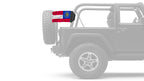 State Flag Georgia 12"x18" Forever Wave Flag for Jeep Wrangler CJ-7 and CJ-8 1976-1986