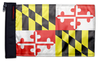 State Flag Maryland 12"x18" Forever Wave Flag for Jeep Wrangler JK 2-Door 2007-2018