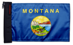 State Flag Montana 12"x18" Forever Wave Flag for Jeep Wrangler JL 2-Door 2018-Present