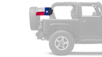 State Flag Texas 12"x18" Forever Wave Flag for Jeep Wrangler YJ 1986-1995