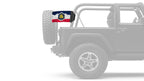 State Flag Utah 12"x18" Forever Wave Flag for Jeep Wrangler CJ-7 and CJ-8 1976-1986