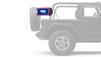 State Flag Wyoming 12"x18" Forever Wave Flag for Jeep Wrangler JL 2-Door 2018-Present