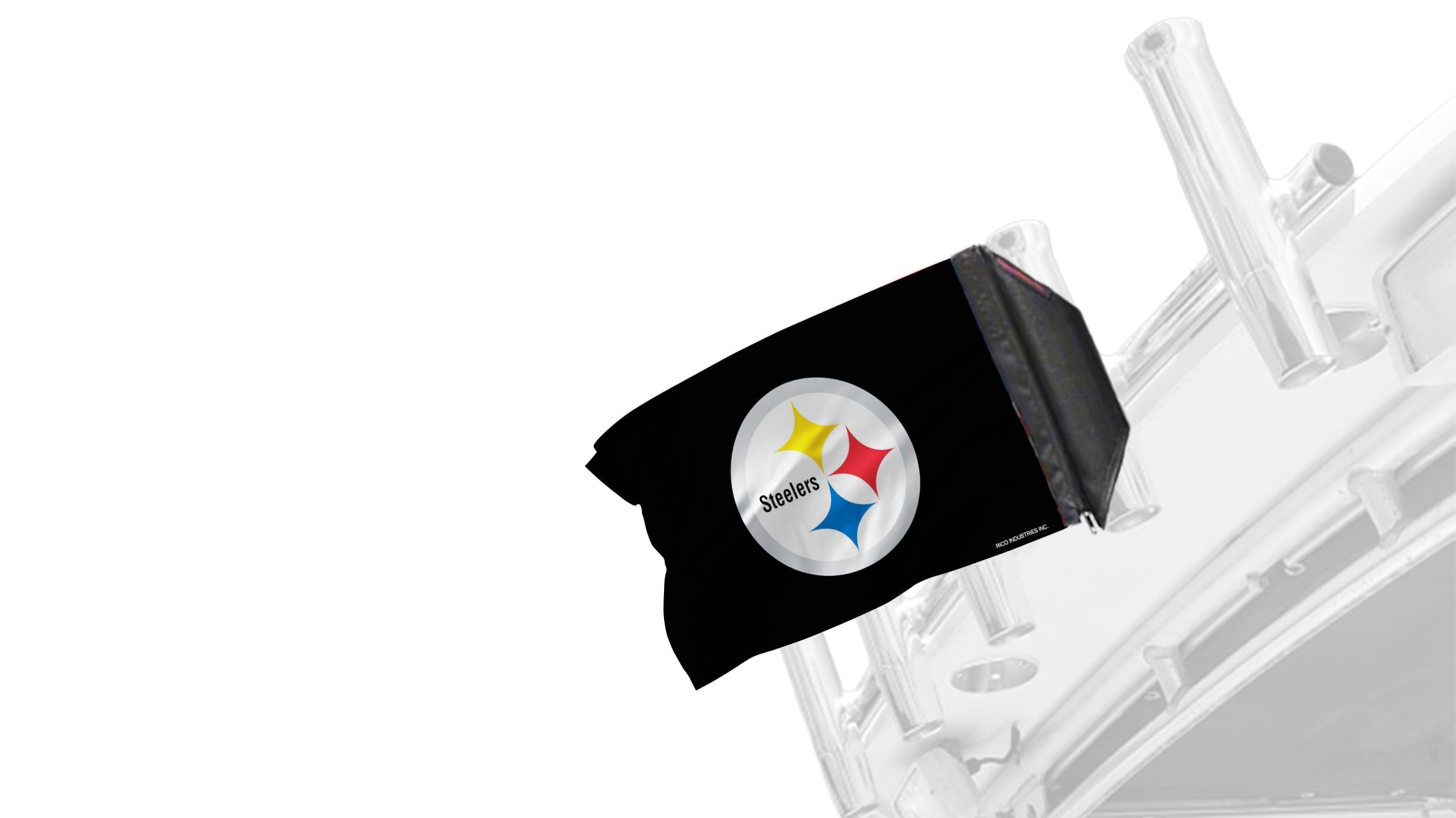 Pittsburgh Steelers 11"x17" Forever Wave Flag for Boats