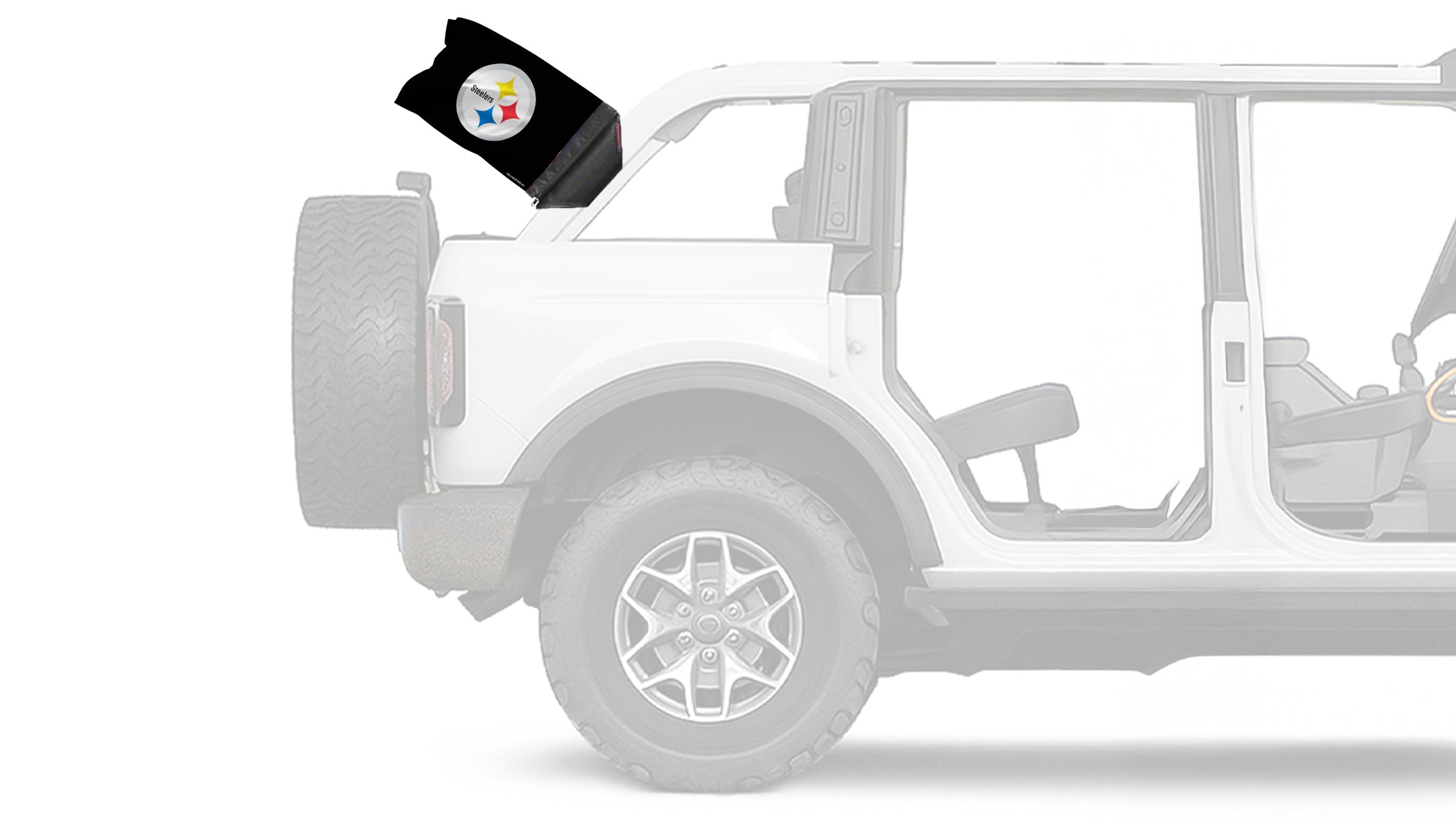 Pittsburgh Steelers 11"x17" Forever Wave Flag