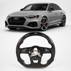 LED Carbon Fiber Steering Wheel for Audi A3 A4 A5 S3 S4 S5